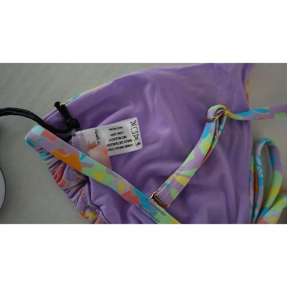 B Swim x Elizabeth Turner Sz M Blossom Bloss Jade & Jackie 2 Piece Swimsuit $180 - Picture 6 of 7